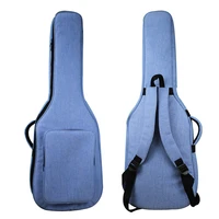 electric guitar bag 900d waterproof oxford fabric electric guitar backpack 612mm thick sponge double strap electric guitar case