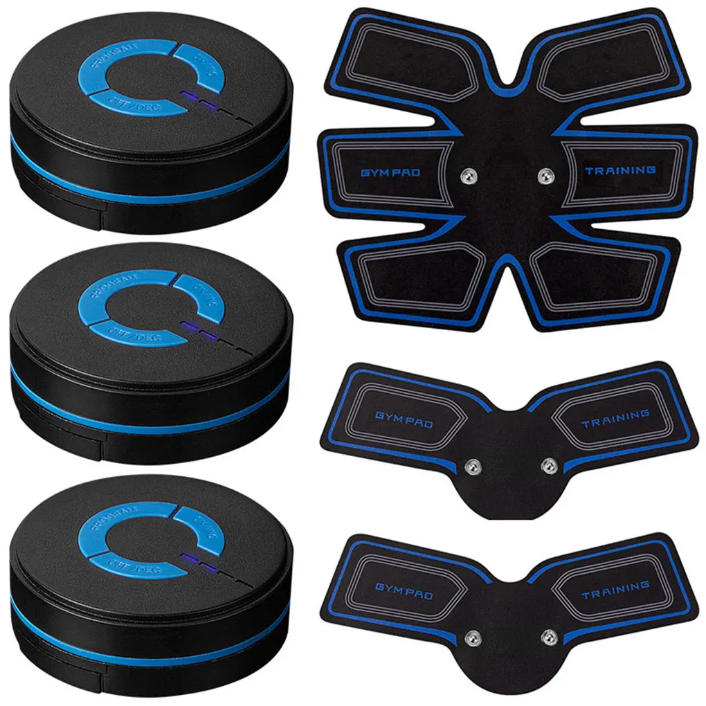 

Men Women Abdominal Muscles Sticker Muscle Electric Stimulator Training Fitness Toning Belt Lazy Fitness Mat
