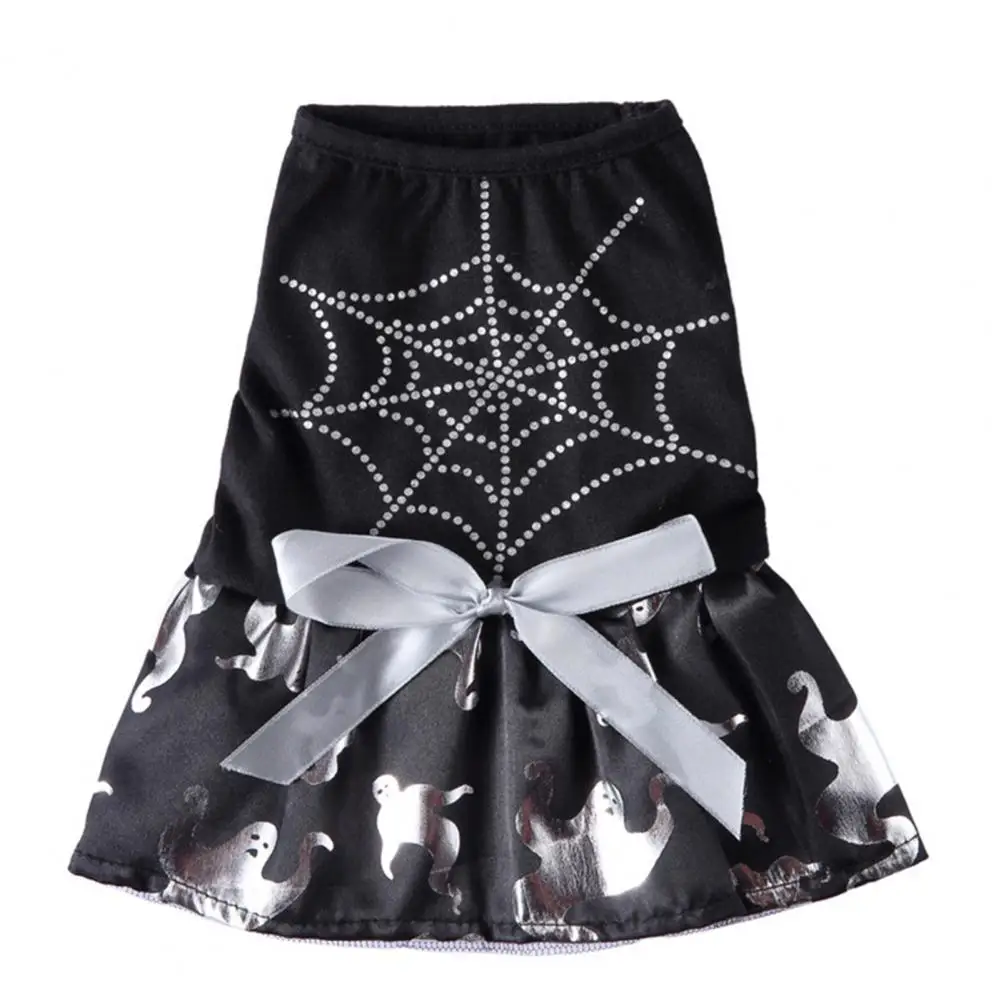 

Pet Skirt Close-fitting Windproof Flower Printing Dog Puppy Costume Funny Cute Skirt Puppy Dress for Spring