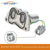 stpat transmission control shift lock up solenoid for honda accord prelude odyssey isuzu oasis acura cl 1997 1999 28300 px4 003