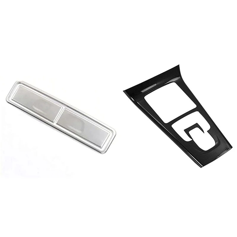 

Central Control Gear Panel Frame Cover With Rear Water Cup Holder Sequins Cover,For Mercedes Benz A Class W177 2020