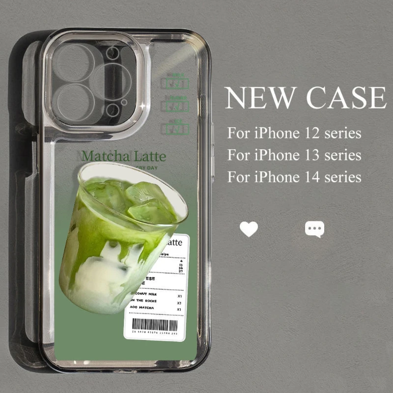 

Transparent anti Drop lens full Cover phone Case For iphone14 13 12 11 Pro Max X XS XR SE 7 8 Plus Fashion New Products