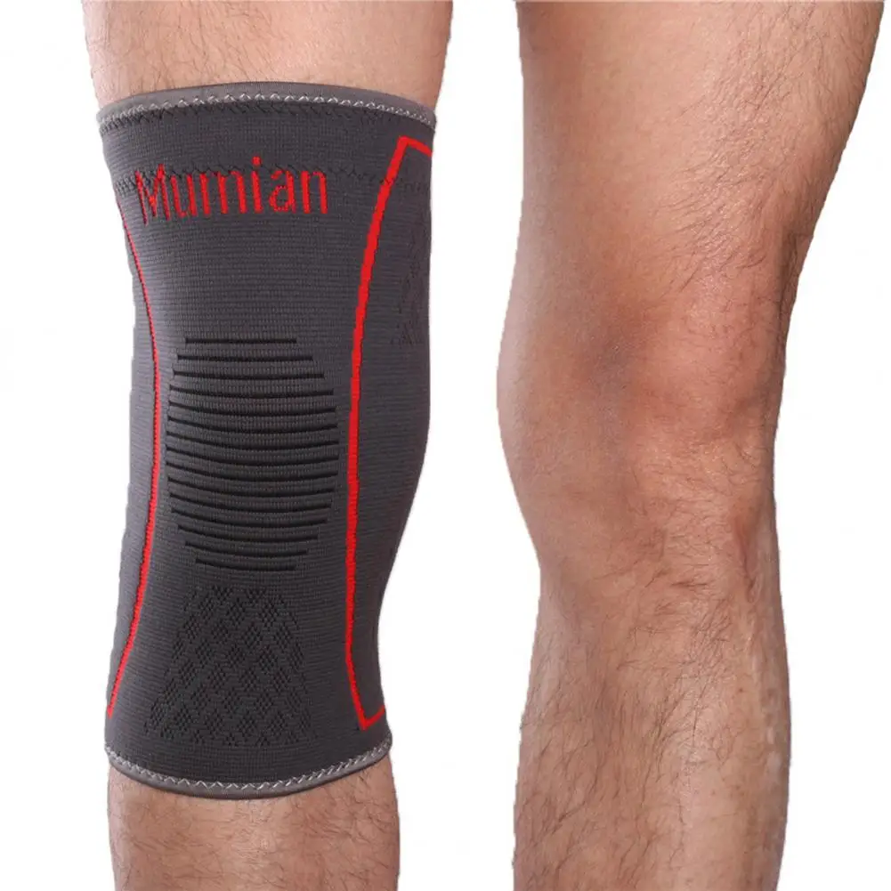 

1PCS Compression knee Pad Sport kneepad Pressurized Elastic Knee Seeve Kneecap Support Protector Runing Volleyball Basketball