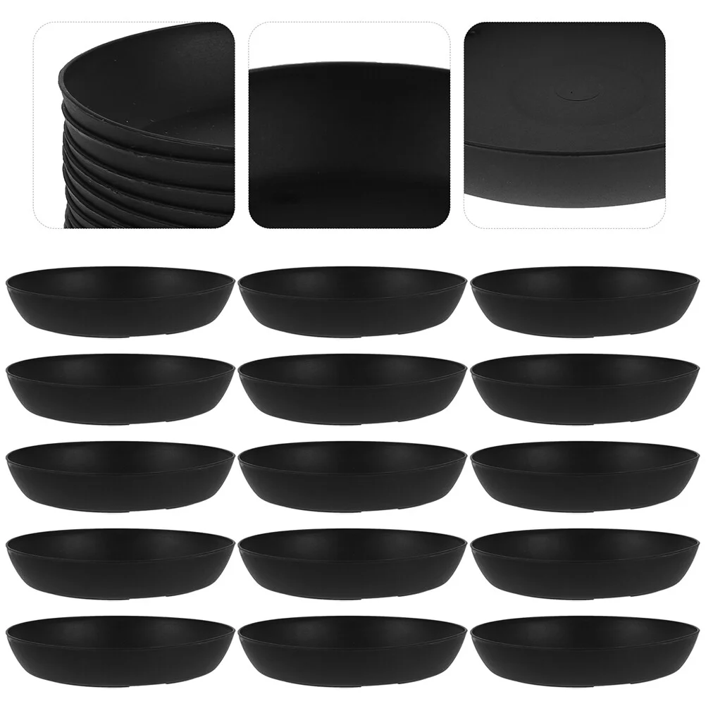 

20pcs Household Pot Saucers Garden Plants Water Trays Drainage Saucers