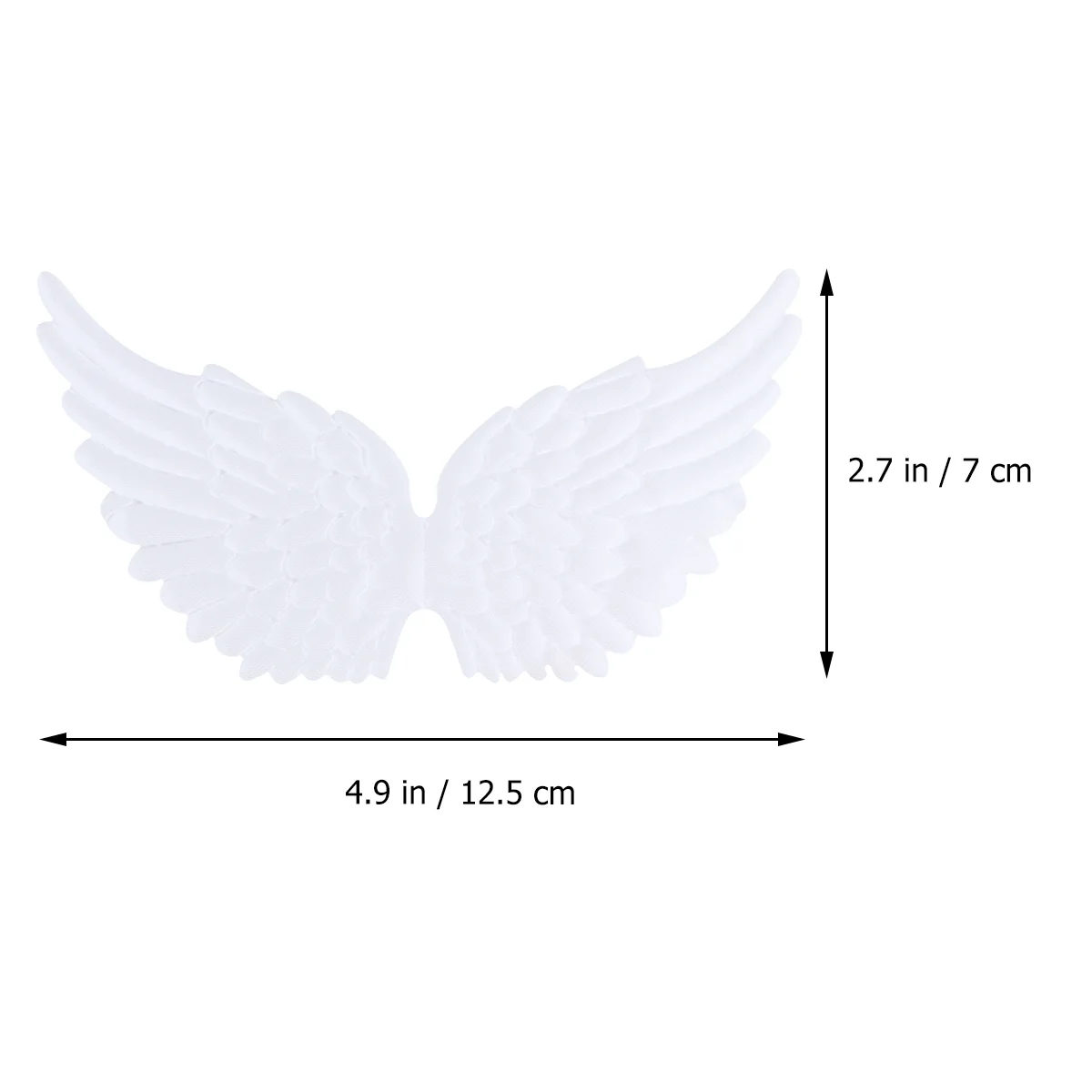 12 шт. костюмы для взрослых с крыльями феи девочек декоративное ожерелье Золотой