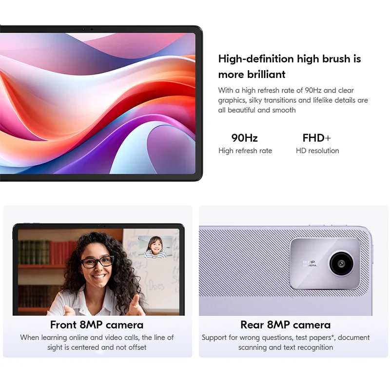 Новый планшет Lenovo Xiaoxin Pad 2024 6 ГБ 8 ГБ 128 ГБ Qualcomm