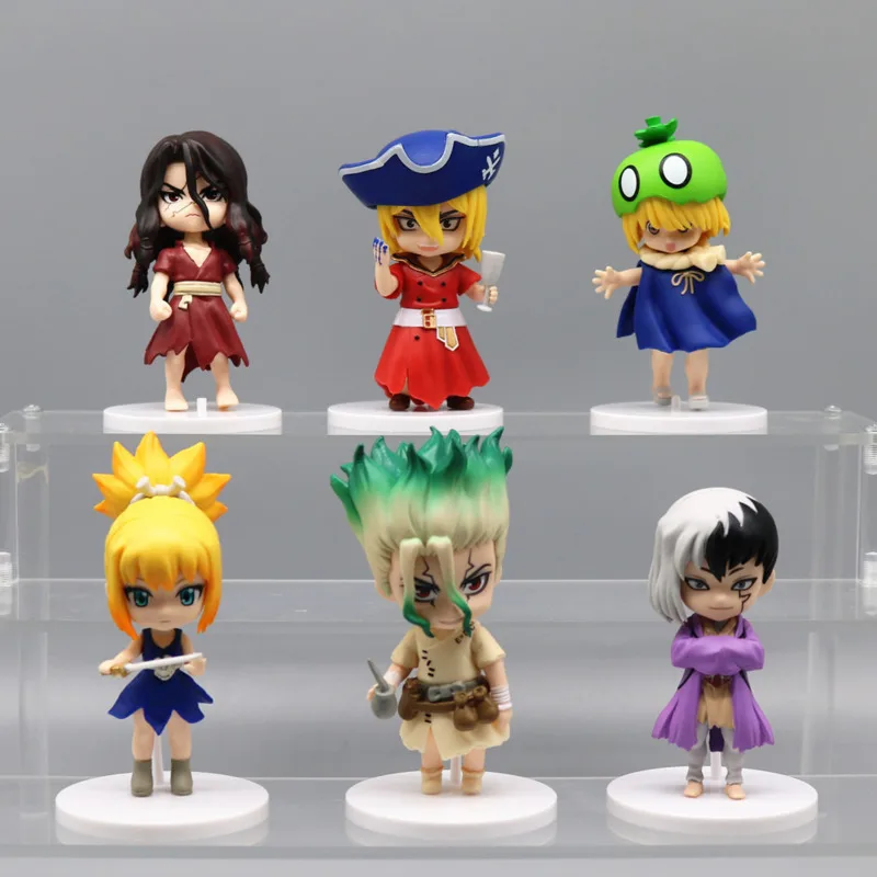 

Экшн-фигурка Dr.STONE, 6 шт./комплект, 10 см