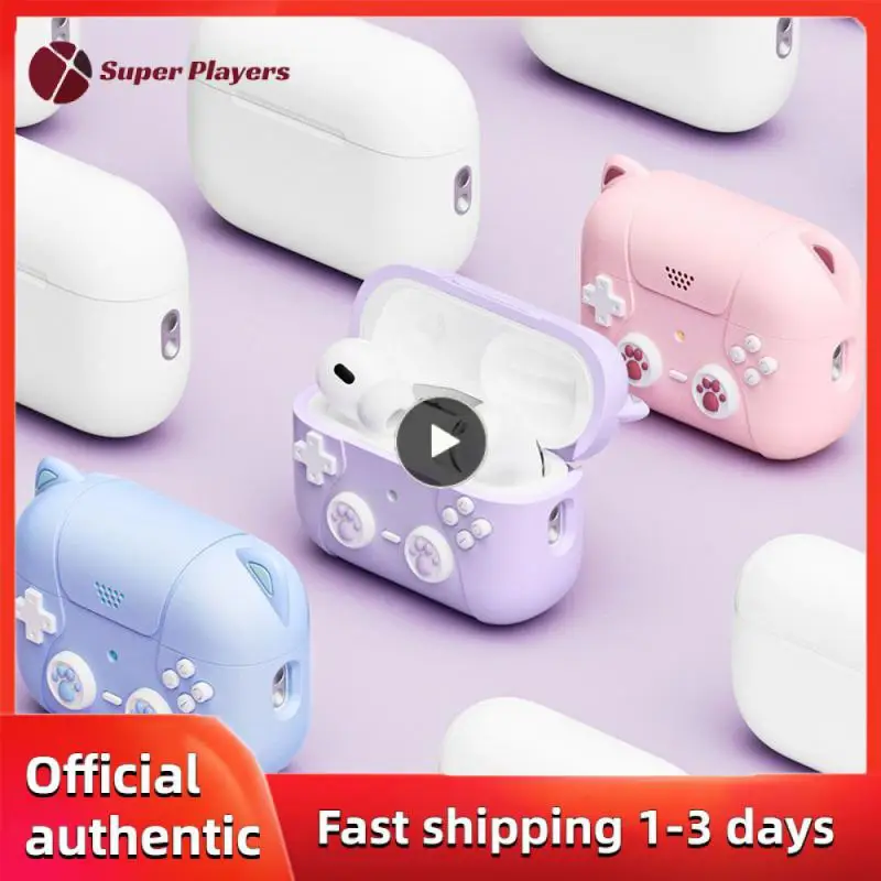 

Cartoon Airpods Protective Case Silicone Earphone Cases Suitable For Airpodspro2 Wireless Earphone Protective Shell For Airpods