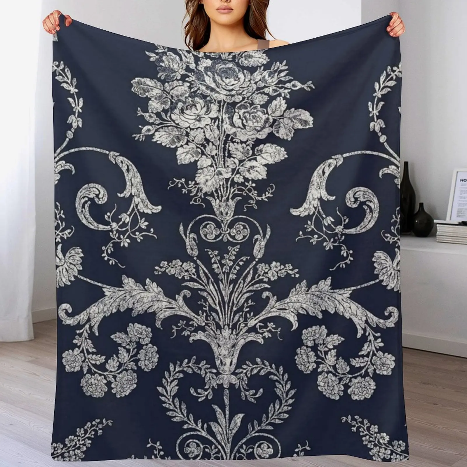 Луара Эшли синее одеяло спальный мешок Furrys модные диваны дорожные одеяла