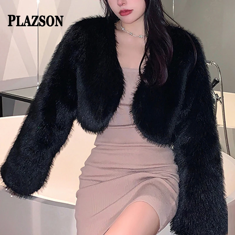 Женское Укороченное пальто PLAZSON