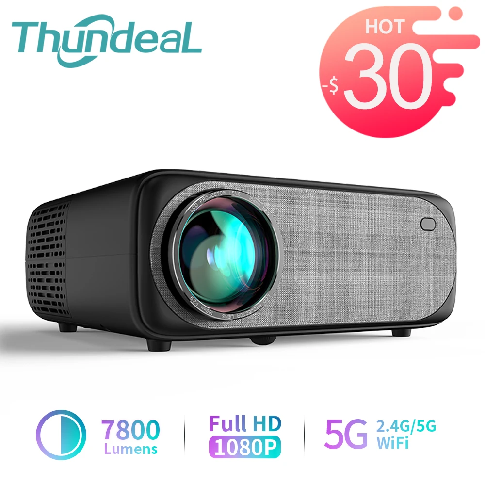  Светодиодный видеопроектор ThundeaL TD97, Full HD, 1080P, Android, Wi-Fi, 4K 
