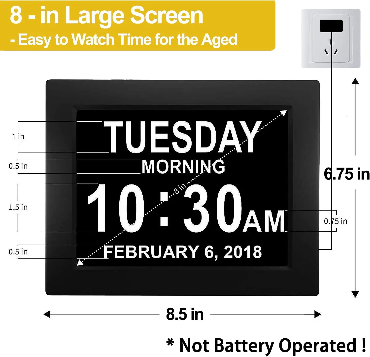 Control Auto Dimmable For Alzheimers Seniors