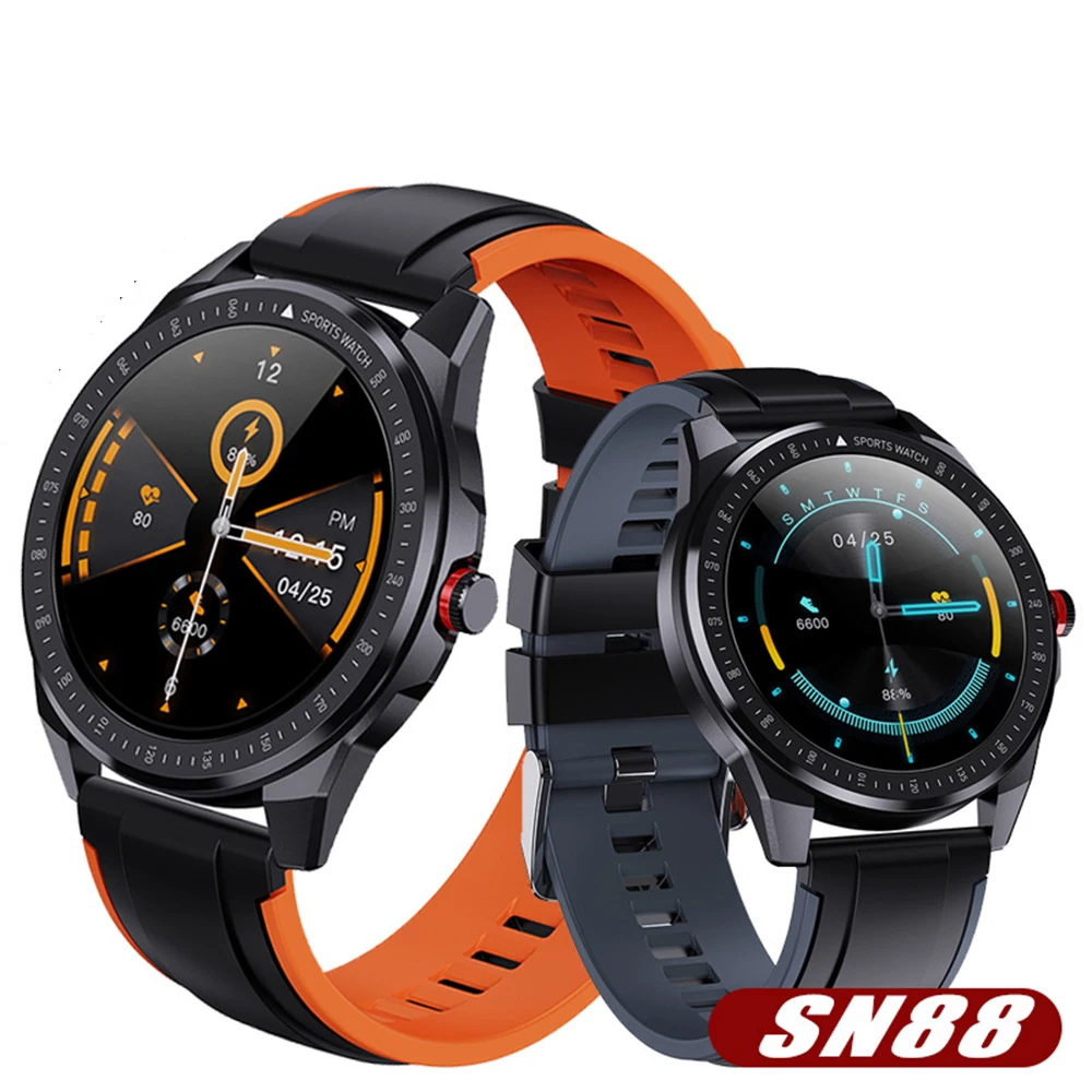 

SN88 Fashion Full Touch Smart Bracelet Heart Rate Blood Oxygen Sleep Monitor Bluetooth Call Men Women Sports Pedometer Watch