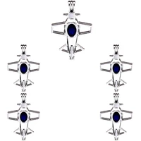 10pcs fashion charm aircraft pearl cage locket aromatherapy diffuser pendant necklace bracelet customied jewelry making bulk