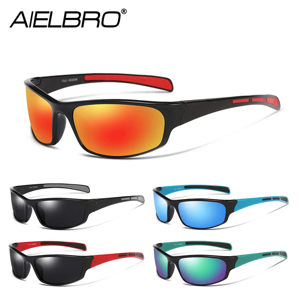 Мужские велосипедные солнцезащитные очки AIELBRO, мужские солнцезащитные очки, велосипедные очки, велосипедные солнцезащитные очки, защитные ...
