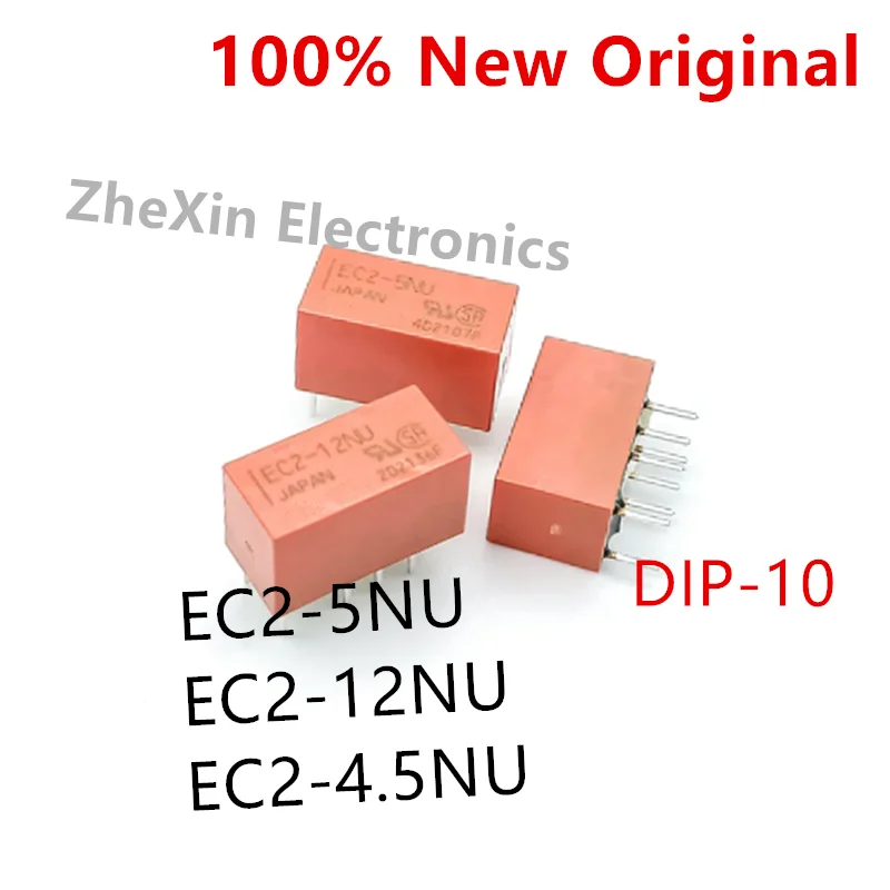 5-10 шт./партия, Φ, EC2-5NU DIP-8, новое оригинальное реле сигнала 2A DPDT