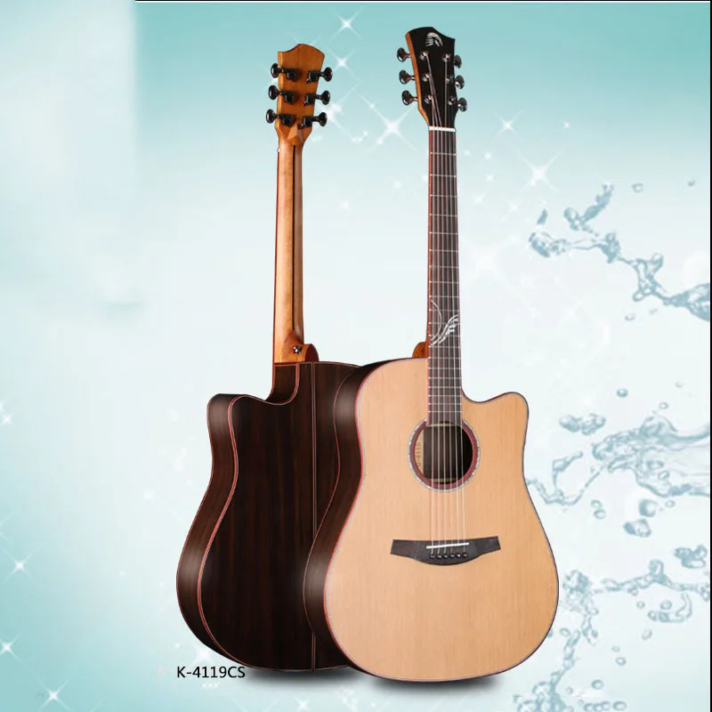 

Six-string Jazz Acoustic Guitar Country Portable Folk Beginner Guitar Classic Knob Portable Violao Acustico Music Equipment