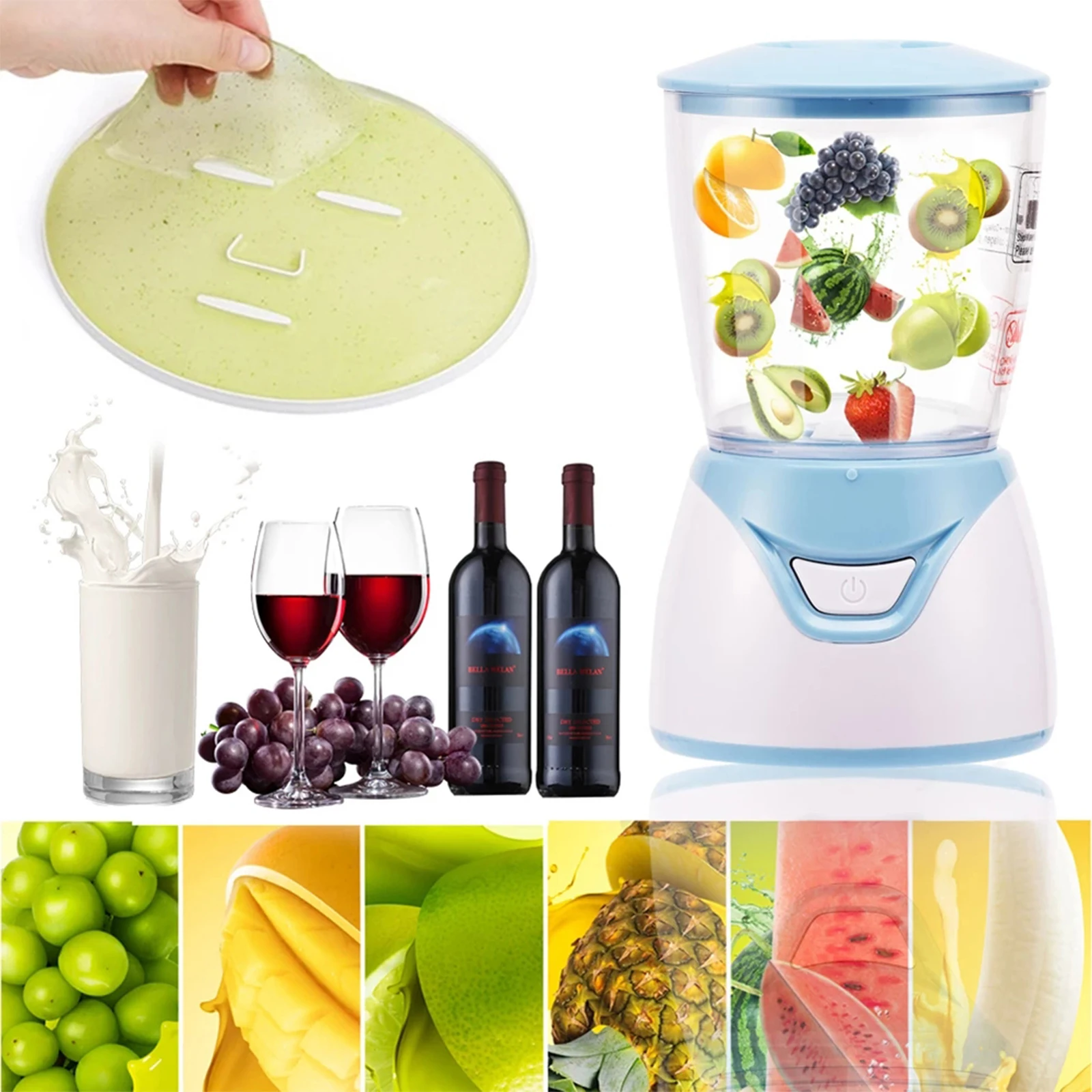 

Automatic DIY Fruit Facial Mask Maker Machine Vegetable Collagen Facial SPA Moisturizing Pore Shrinking Mask Beauty Skin Care