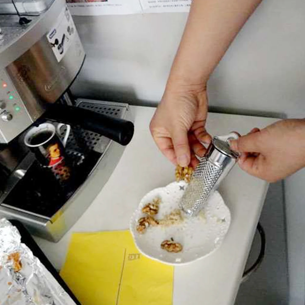 Nut Ginger Garlic Multifunctional Hand Held Mini Home Hanging Stainless Steel Planer Nutmeg Grater Kitchen Tool Lemon