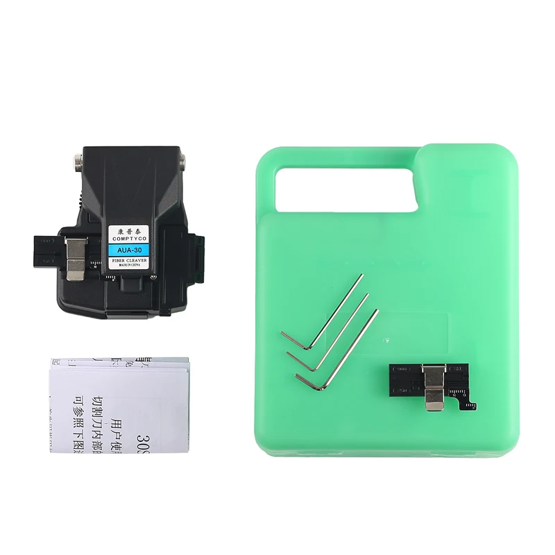 AUA-30 Fiber Cutting Knife Leather Wire Fiber Optic Cable Jumper Bare Fiber Fiber Optic Fusion Splicer Cutting Knife With Waste