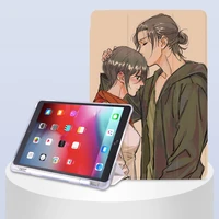 anime cover for ipad ipad air 4 case with pencil holder pro 11 2021 12 9 9th generation mini 5 6th air 2 cover aesthetic comics