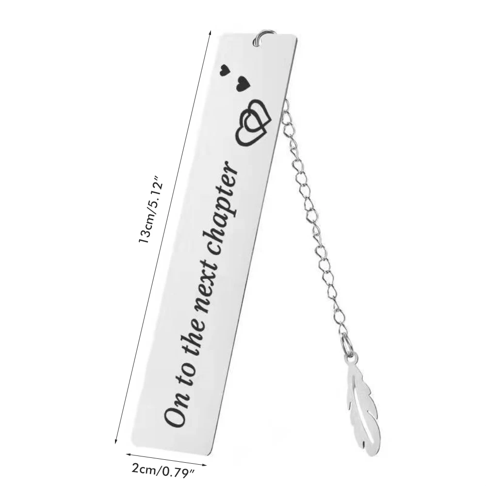 2 шт. закладки из нержавеющей стали для книг |