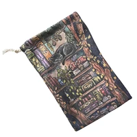tarot card bag velvet bags daily use soft comfortable tarot card bag prevent loss of valuables party favor storage pouch for