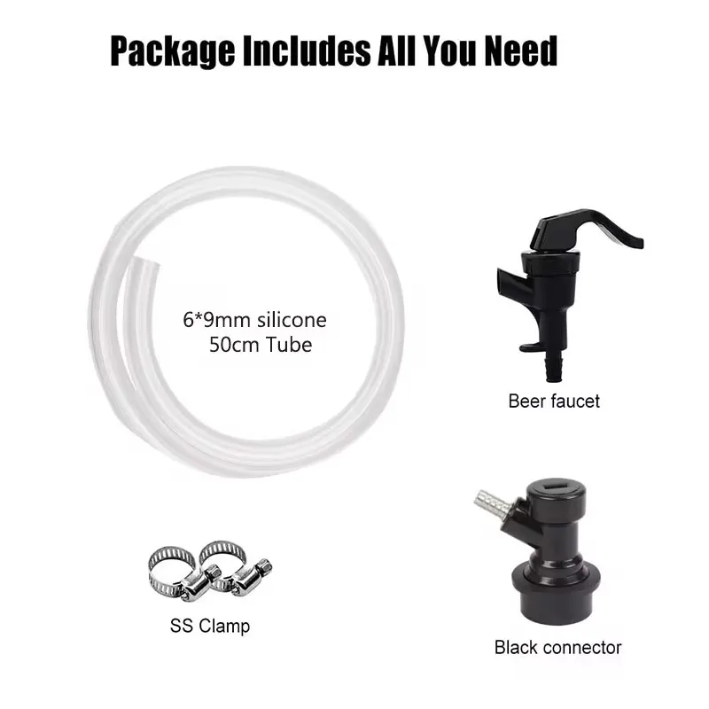 

Пивной кран MRbrew с шаровым замком 50 см