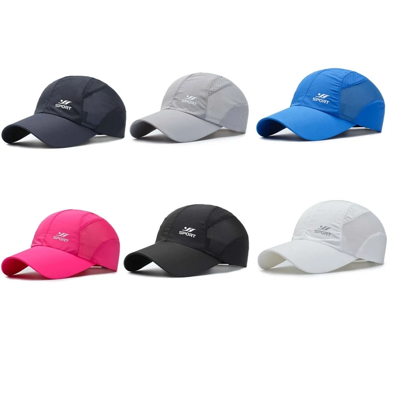 

Summer Breathable Mesh Baseball Cap Women Men UV Protection Outdoor Riding Fishing Tennis Golf Caps Fashion Panama Sport Hat