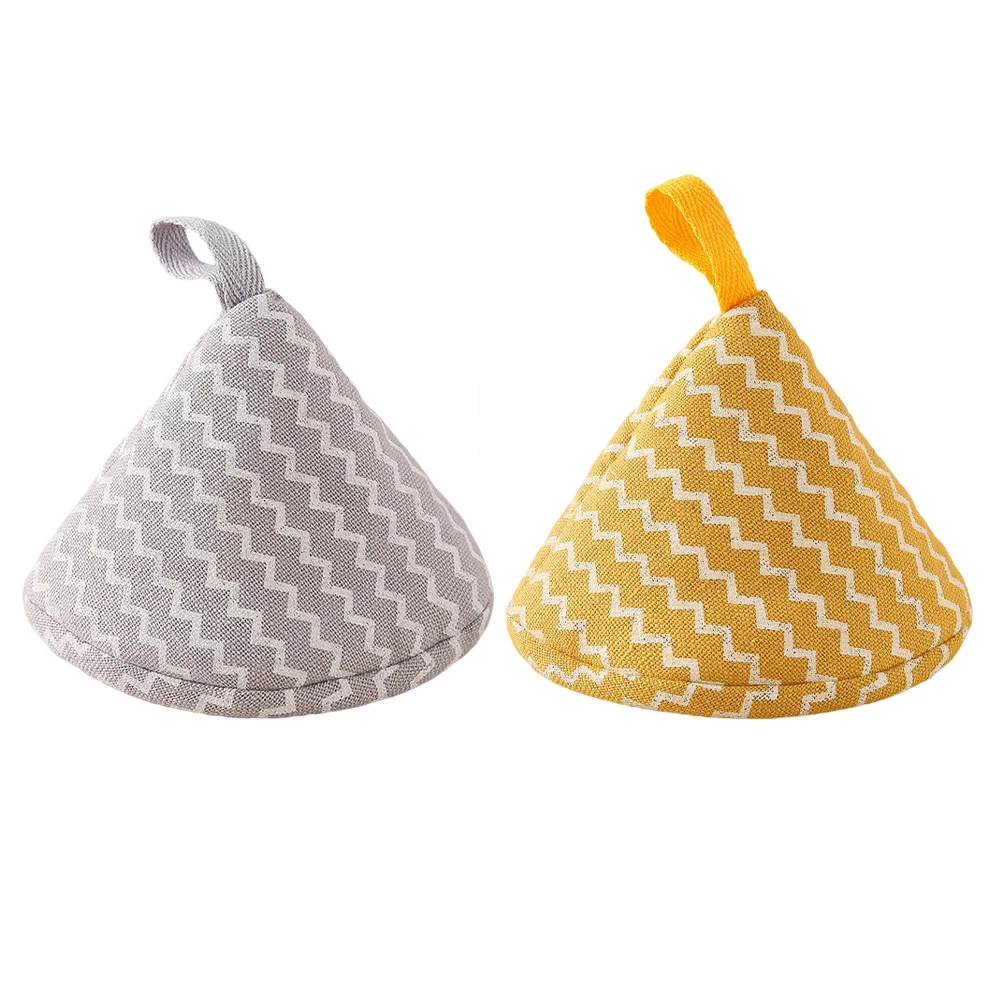 Кухонная кастрюля перчатка треугольная крышка с защитой от ожогов вмещает