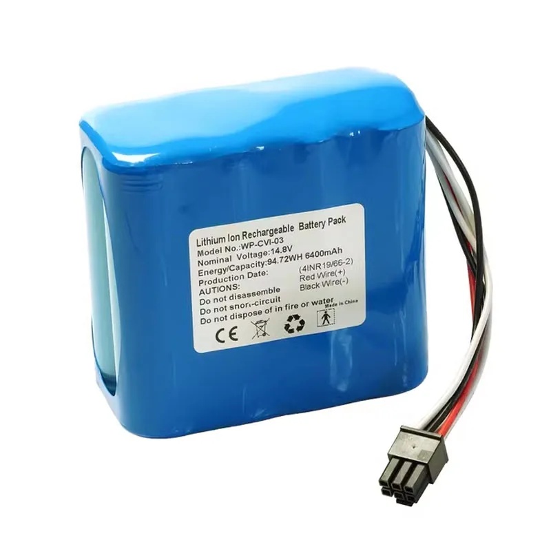 UGB Новая батарея для PMS Minicapt 100 WP-CVI-03 сменная 14 8 V 6400mAh 94.72Wh