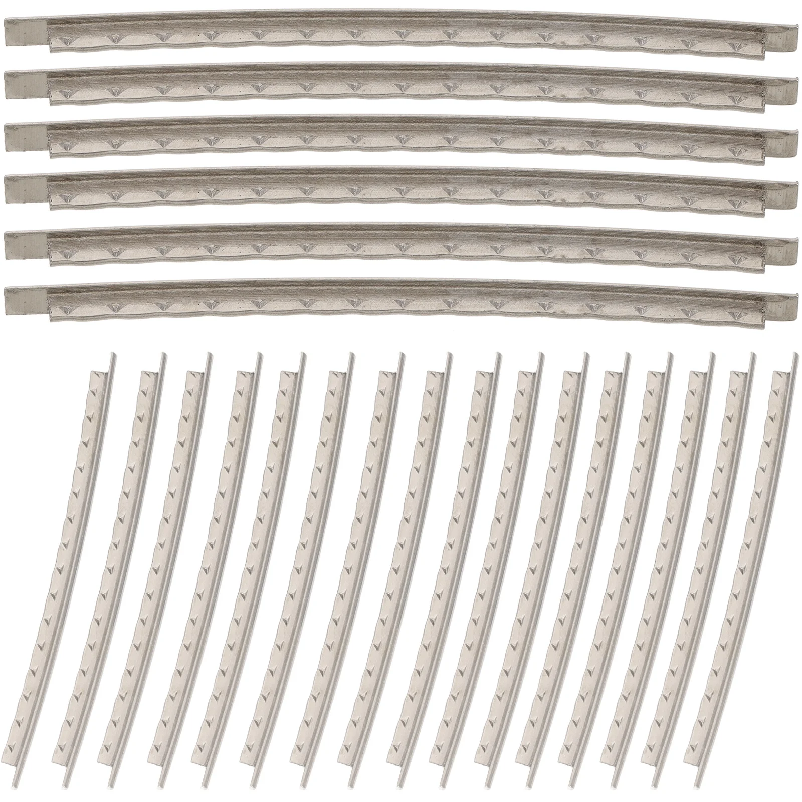 

40 Pcs Acoustic Guitar Frets Durable Electric Fretboard Accessories Classical White Copper Wire Wires Cupronickel Fingerboard
