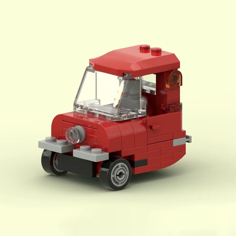 Конструктор Movie City Car Model MOC: Модульная модель автомобиля P50 с шириной 5 Stud, технологичный подарок, набор для сборки, детские игрушки (art.: 3920d873bcd4a) - 3920d873bcd4a