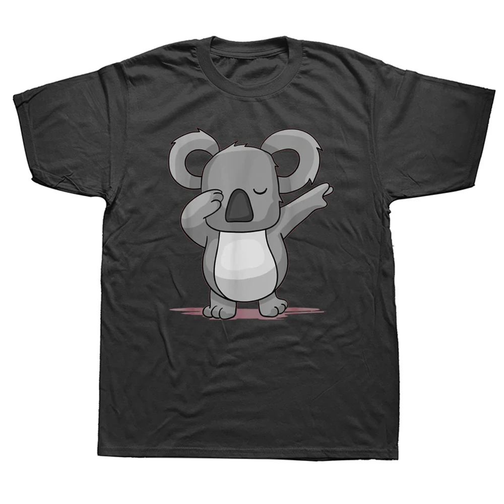 Funny Dabbing Koala Dab T Shirts Graphic Cotton Streetwear Short