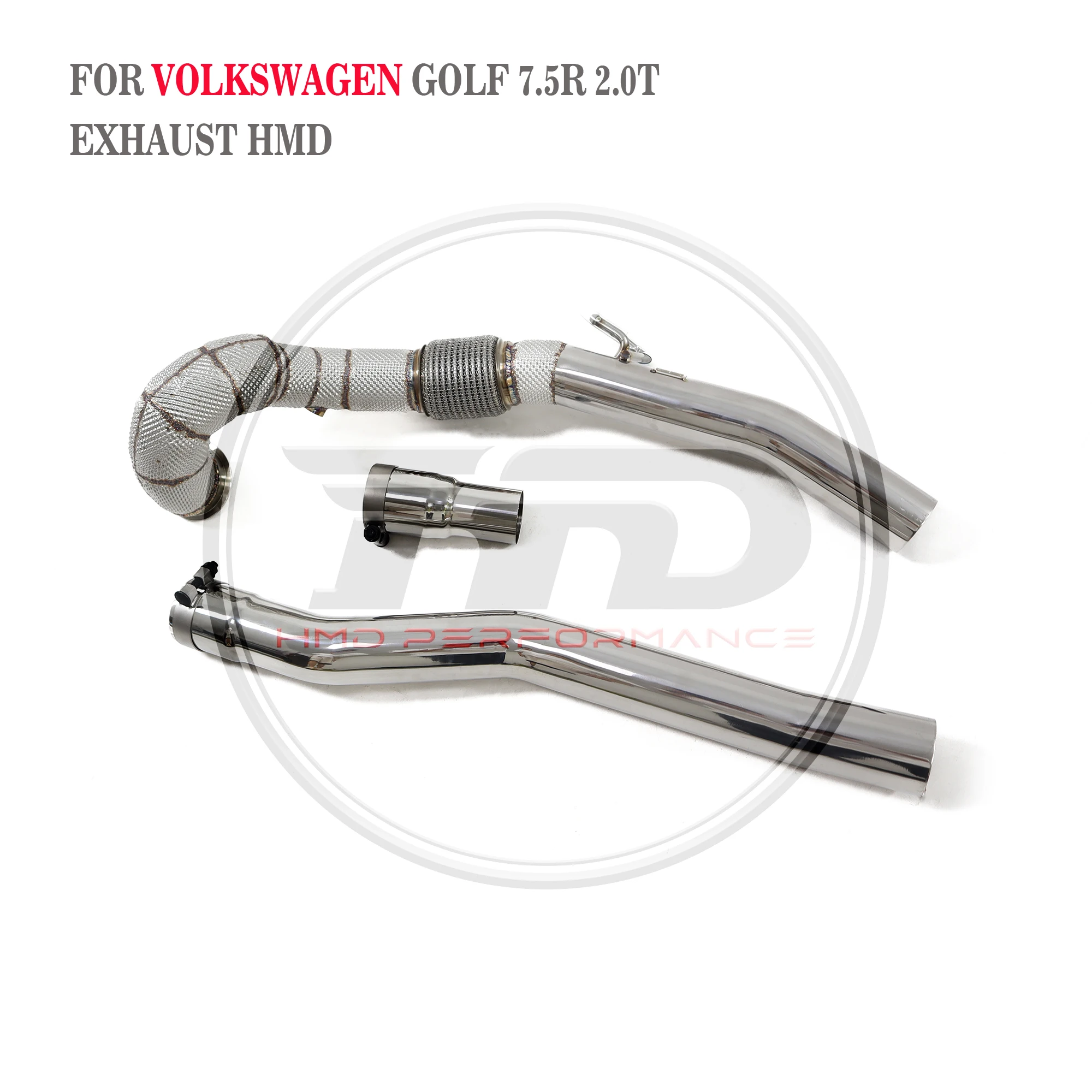 Автомобильные аксессуары HMD выпускная труба коллектор для Volkswagen VW Golf 7.5R 2 0 T с