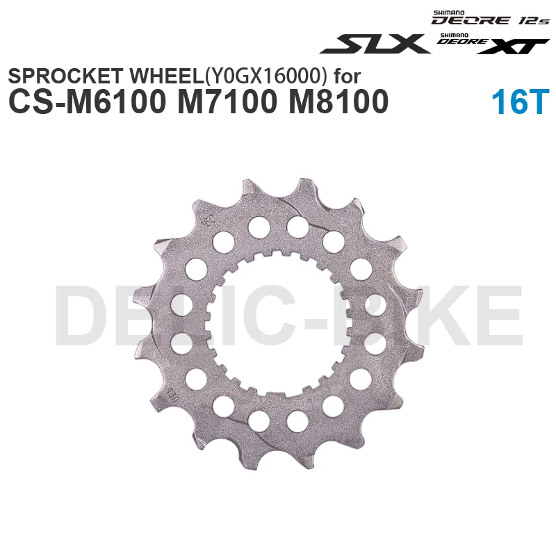 SHIMANO Sprocket Wheel 10T 12 14 16 18T for CS-M6100 CS-M7100 CS-M8100 M9100 Lock Ring & Washer Spacer 0.95 1.95 Original parts