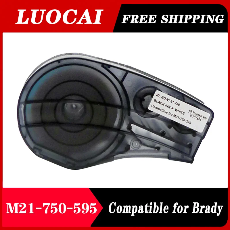 

1 шт., виниловая флейта, совместимая с Brady, флейта 19,1 мм, белая/оранжевая/красная, 3/4 дюйма для фотографий, принтер этикеток