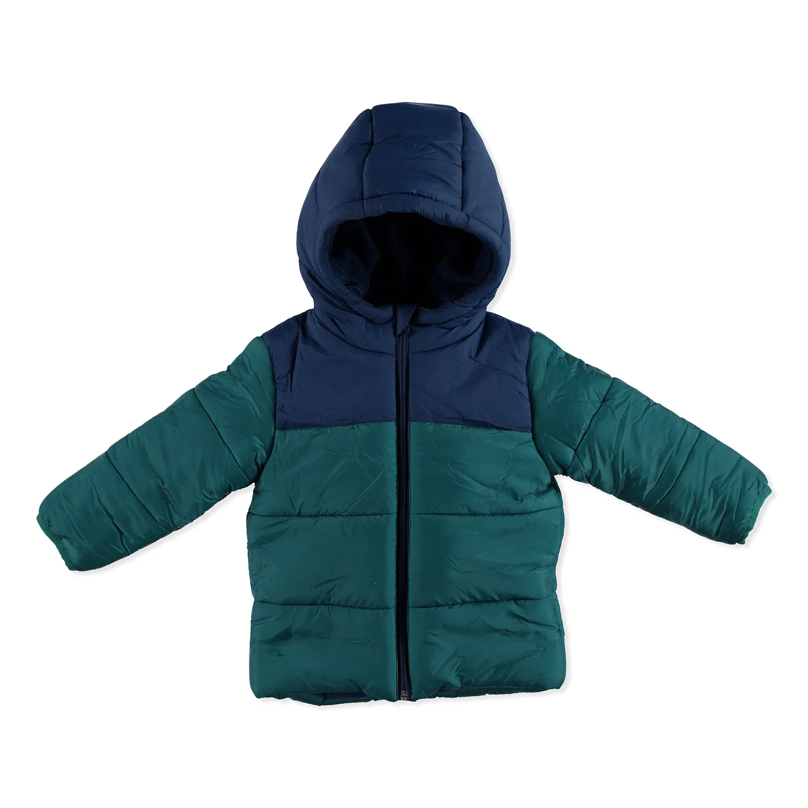 

ebebek Hellobaby Winter Baby Boy Basic Two Color Hoodie Coat
