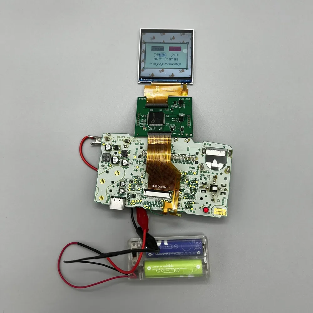 Фото Новый 2,6-дюймовый IPS LCD-экран оригинального размера для Neo Geo Pocket Color NGPC, без необходимости резки корпуса. №2