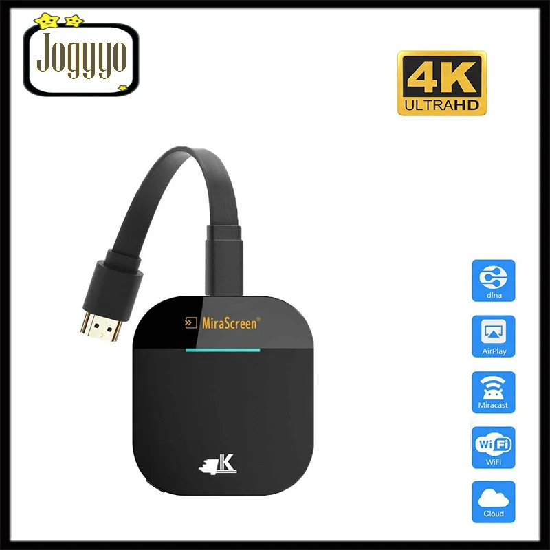

Mirascreen G5 2,4G/5G 4K беспроводной HD Wi-Fi дисплей адаптер для телевизора для Miracast Airplay DLNA TV приемник для Android IOS