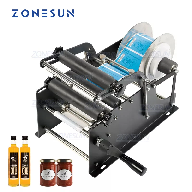 ZONESUN ручная фотография с ручкой стеклянная пластиковая бутылка наклейка