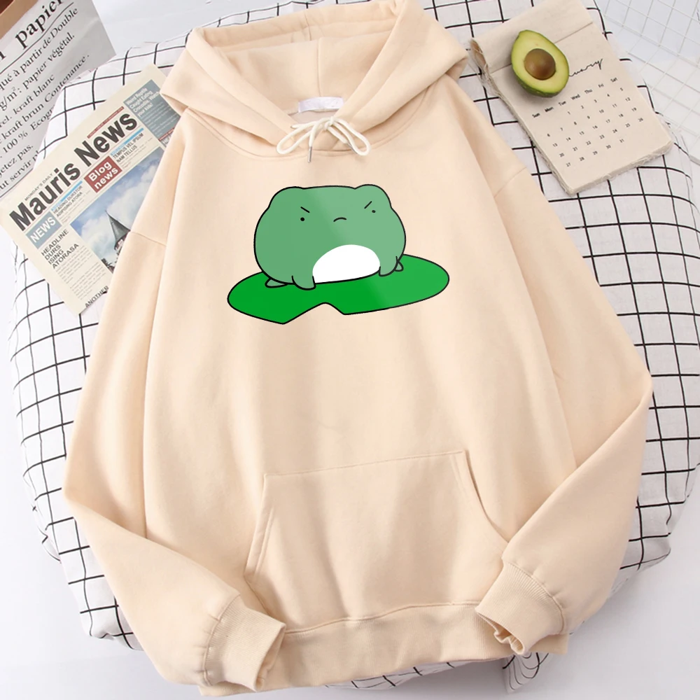 

Горячая Распродажа Grumpy Lilypad мужские толстовки с принтом лягушки Удобная Повседневная Уличная одежда теплые брендовые свитшоты оверсайз мя...