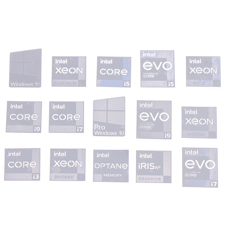 Наклейка для ноутбука 11 поколения Core I9 EVO I7 I5 Win10