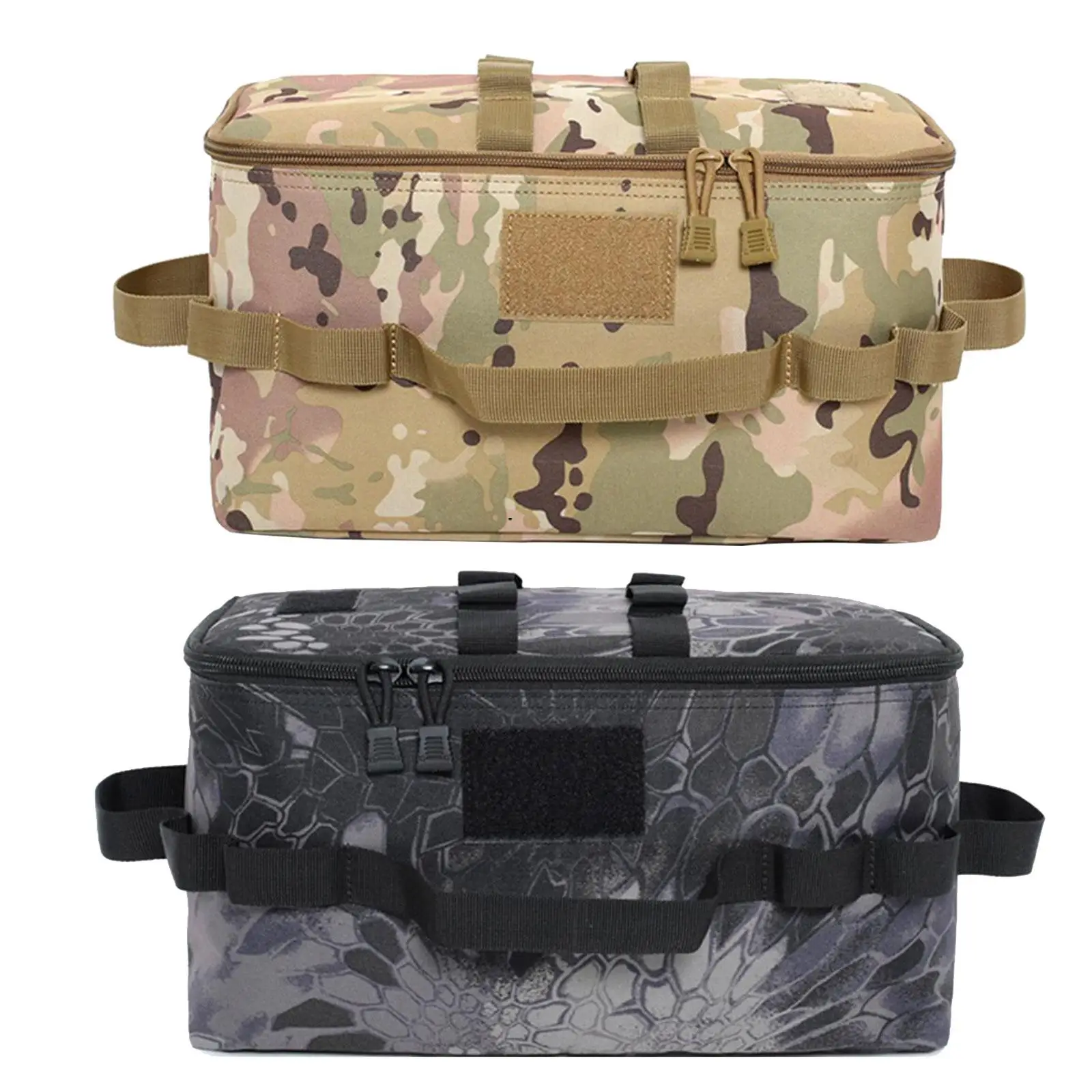 

Camping Storage Bags Toolbox BBQ Cooking Utensils Carry Bag Multifunctional