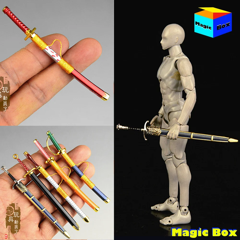 

1/12 Miniature Cold Weapon Small Long Claw Sword Right Sword Beast Head Saber For 6 In Soldier Action Figure Accessories Model