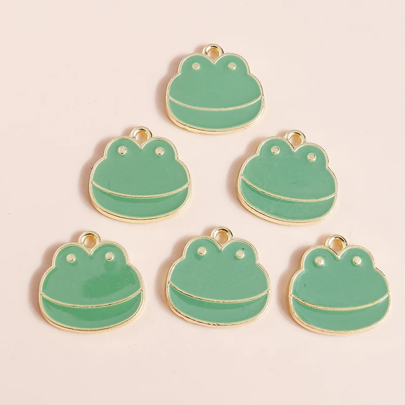 10 шт. летние Подвески в виде лягушки 22 х25 мм | Украшения и аксессуары