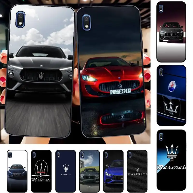 

Italy Luxury Super Car Maserati Phone Case for Samsung A51 01 50 71 21S 70 31 40 30 10 20 S E 11 91 A7 A8 2018