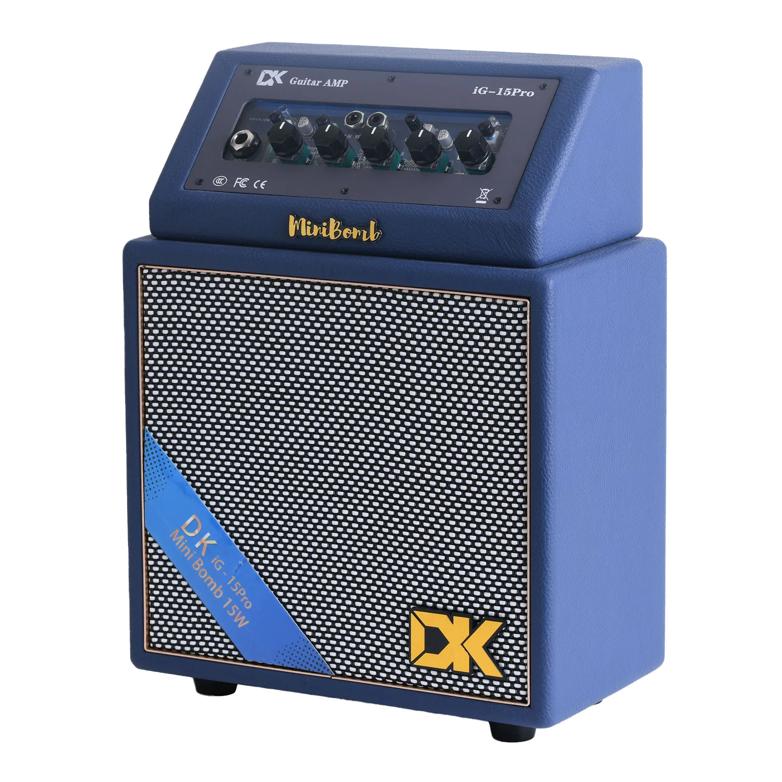 IG-15 PRO электрическая гитара Amp 15 вт перезаряжаемая с задержкой искажения Bluetooth и