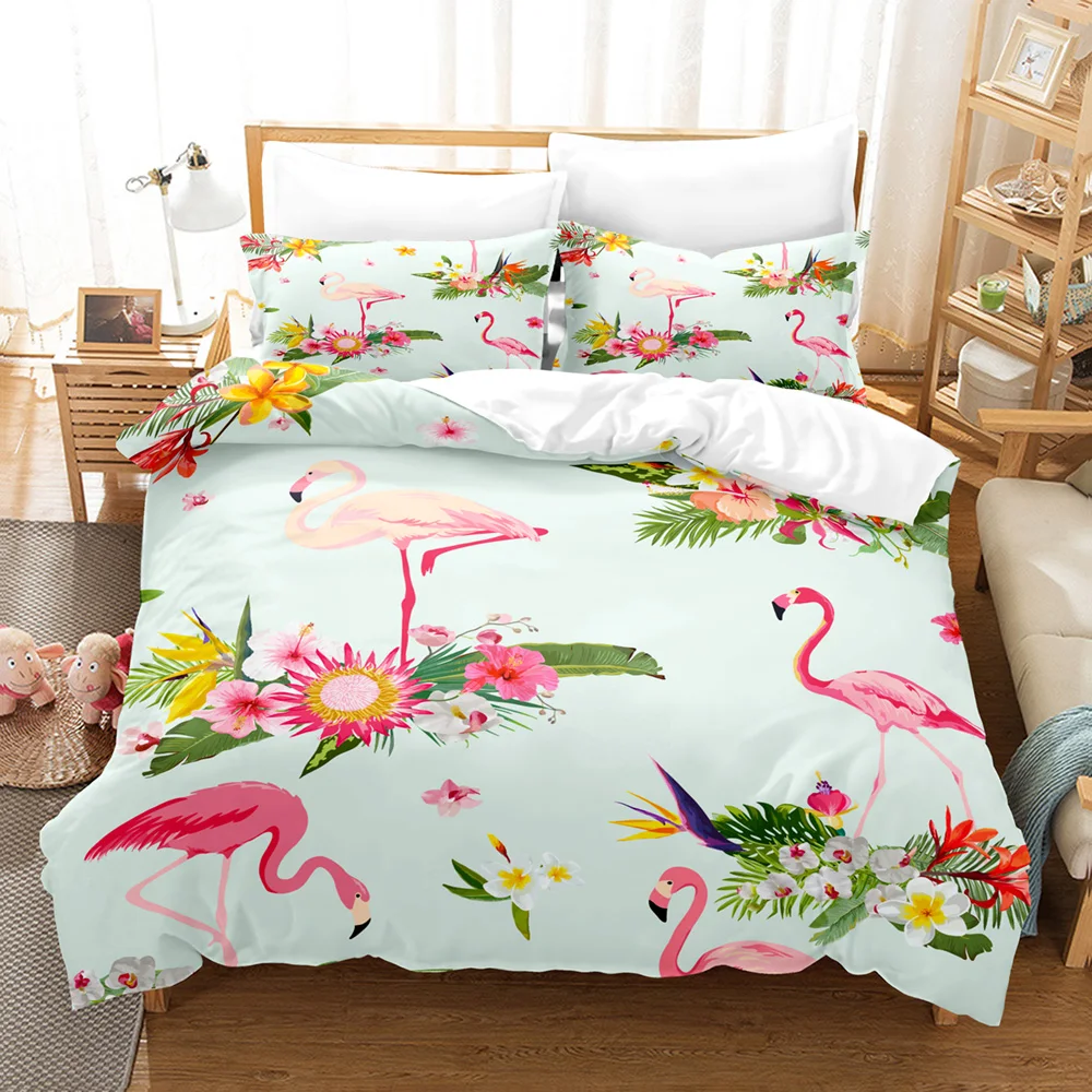 

Firebird Bedding Set Queen King Size Flamingo ed Set Aldult Kid Bedroom Duvetcover Sets 3D Print Animal Single Twin Full