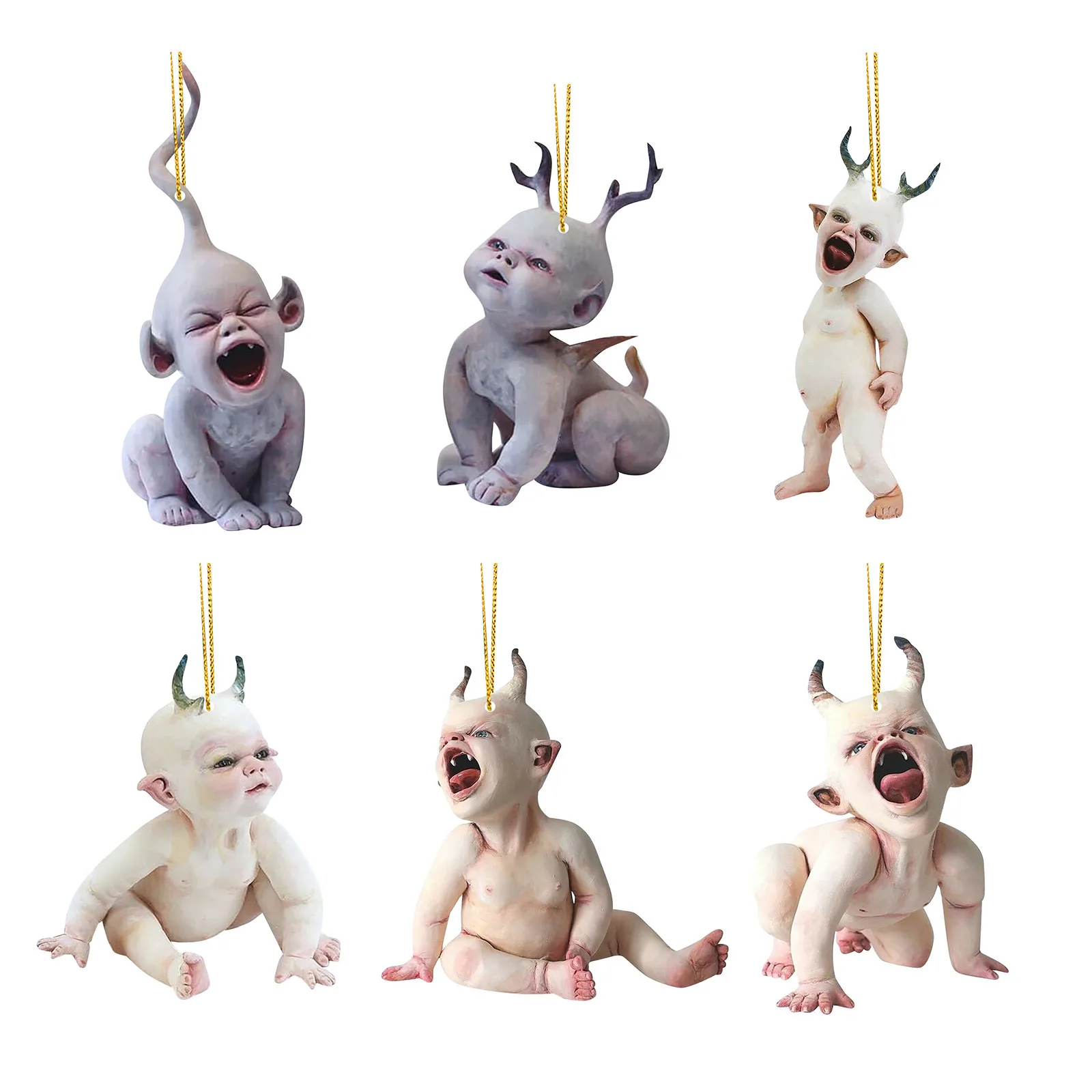 Страшная Кукла Рождественские Украшения На Хэллоуин Милый Декор Для